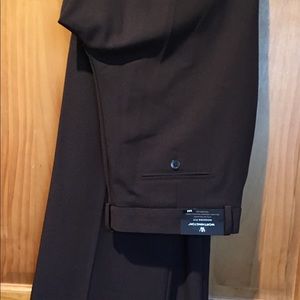 Worthington Modern Fit Brown Trouser Pants Sz 18